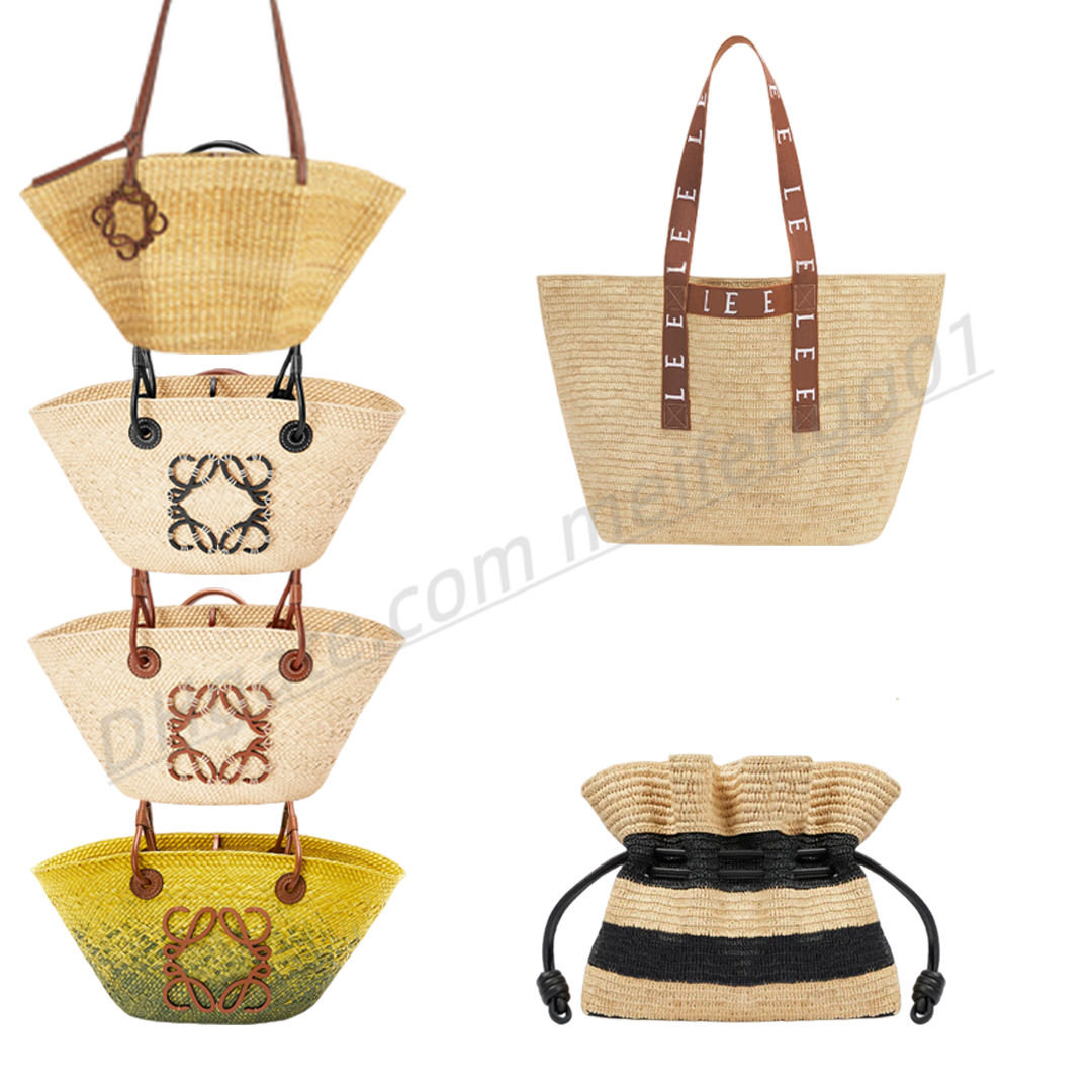 

Top quality manual original embroidery totes Luxurys Designers Bags large casual shopping bags Woven bags Fashion shoulder bags hand bags, Red shoulder strap