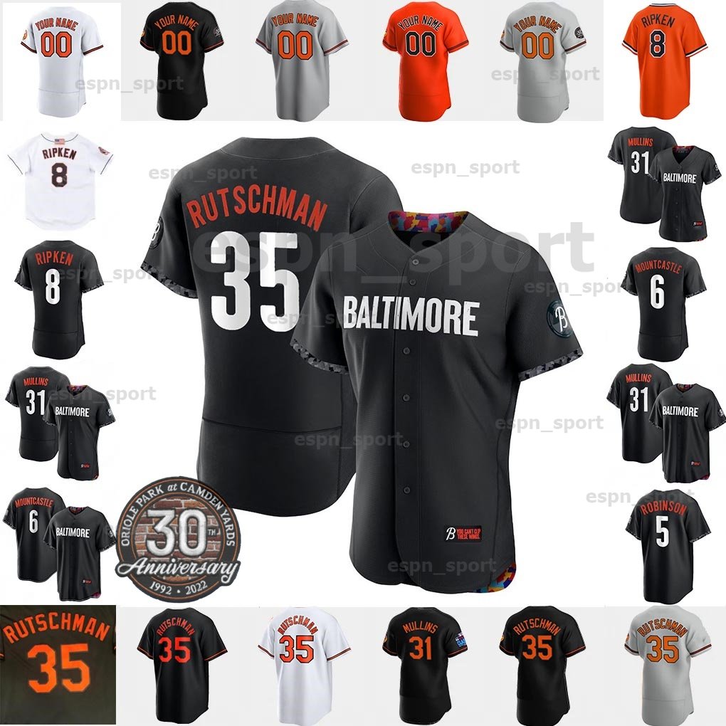 

Ryan Mountcastle 2023 City Connect Orioles Jersey Anthony Santander Cedric Mullins 30th Patch Lyles Jorge Mateo Austin Hays Rougned Odor Ramon Urias Baseball Shirt, Color 13