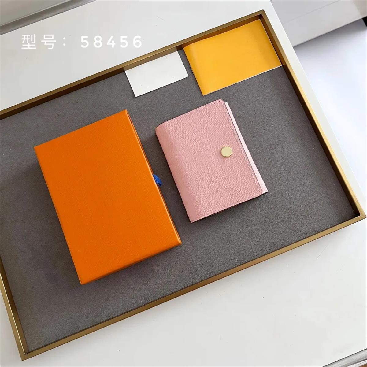 

2023 New Original High Quality Luxurys Designers Wallet Purse Fashion Monogrames Zippy Wallet Classic Zipper Pocket Pallas Bag Card Holder Purses AAAAA, 58456#knurling