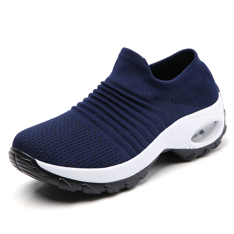 

Womens outdoor sports shoes white blue black trainers casual fashion running ventilate shoes, #8