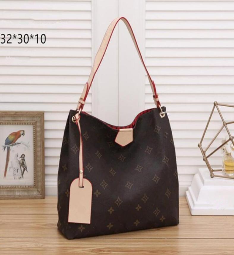 

Famous Designer Bags The Tote Bag Fashion Luxury Women Crossbody Purse Multi Pochette Handbags PU Leather Purses Shoulder Casual S5840487, Red