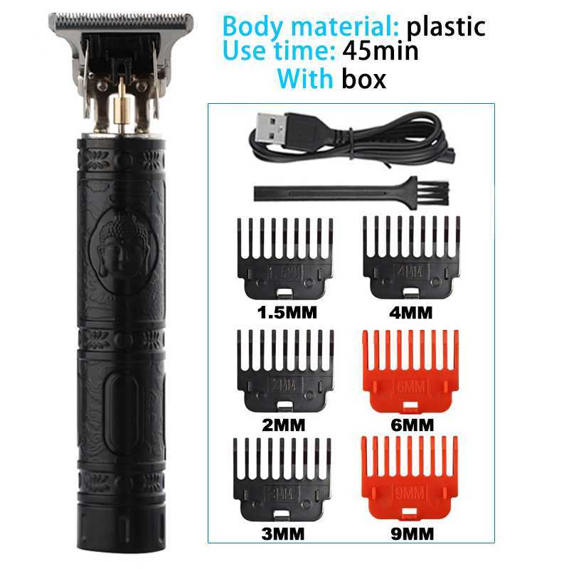 

Electric Shavers T9 Hair Trimmer Barber Hair Clipper Hair Cutting Machine Beard Trimmer Shaving Machine Wireless Electric Razor Men Shaver 2210318lvdsi8f