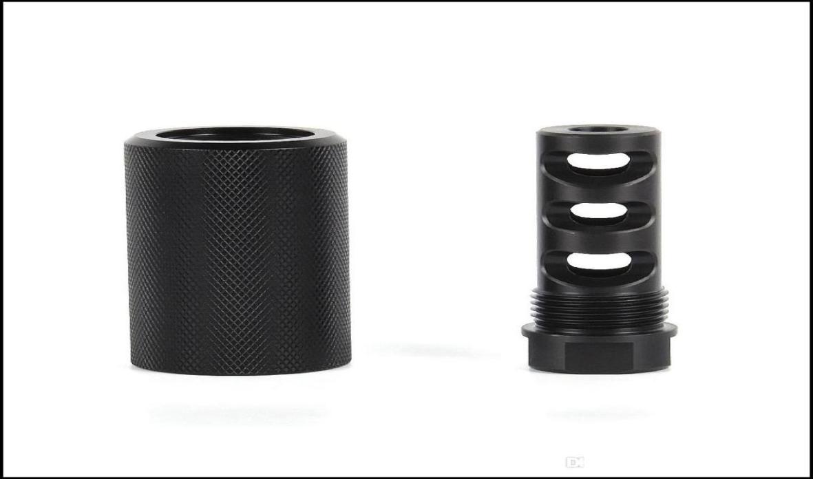 

Others Tactical Accessories 308 762 Muzzle Brake 58X24 Threads With 1316X16 Outer Sleeve Drop Delivery Gear Oty2A3818770, Green