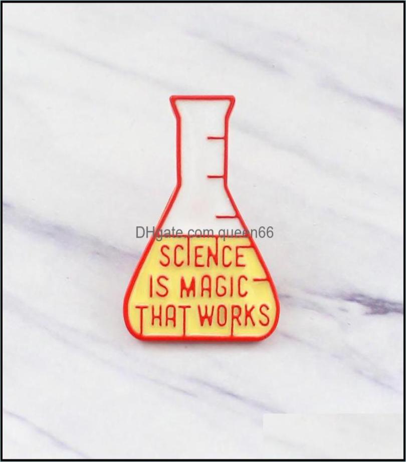 

Pins Brooches Jewelry Creative Measuring Cups To Do Experiments quotScience Is Magic That Worksquot Decorations Special Cartoo9301291