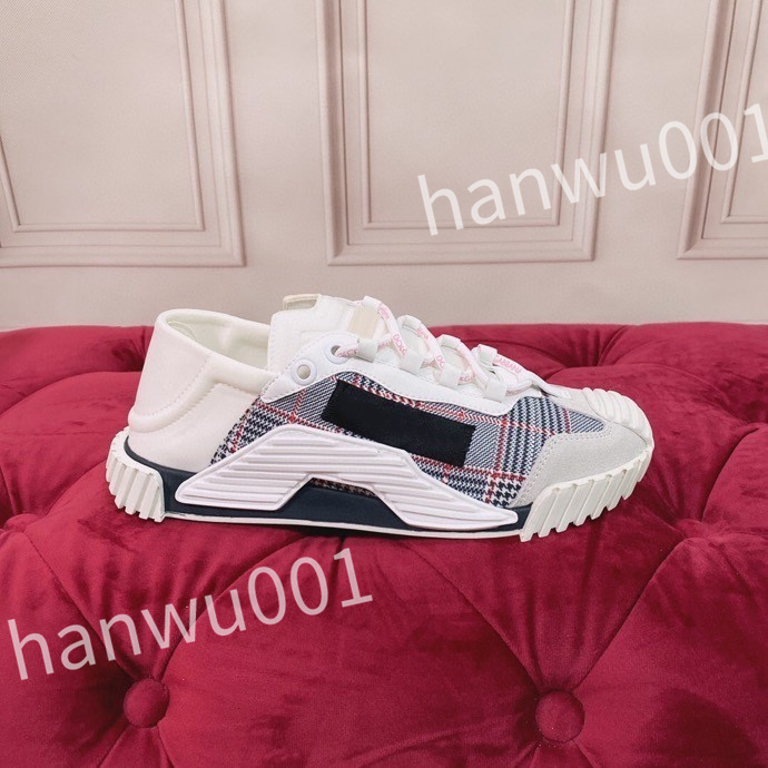 

Luxurys Designer Women Mans Casual Shoes Fashion Genuine Leather Letters Printed Woman Runway Trainers Sneakers, 03