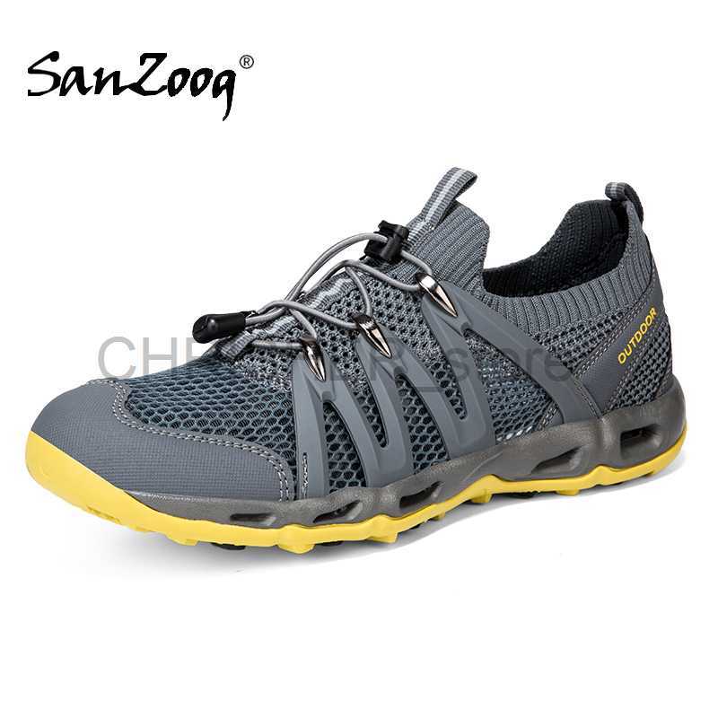 

Other Sporting Goods Summer Men Mesh Outdoor Shoes Sneakers Hiking Trekking Walking Hike Tracking Camping Breathable Anti-Skid For Couples Women