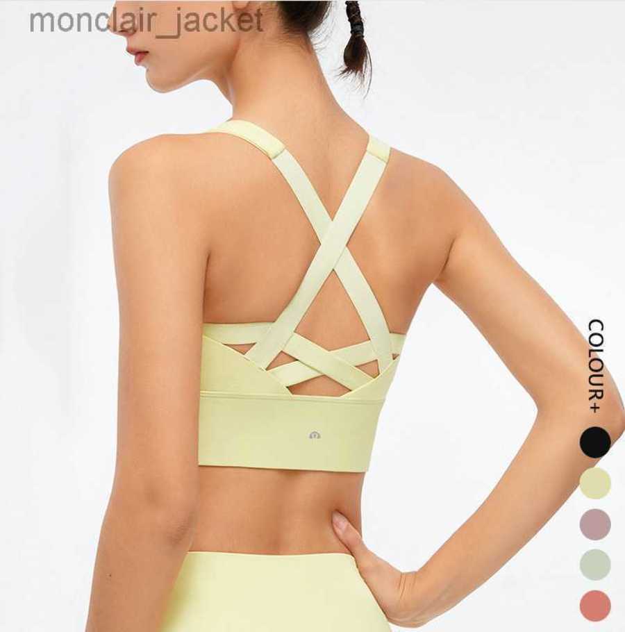 

Desginer Lulus Lemon Lulu's Same Yoga Suit Fitness Vest Bra Breathable Shockproof Comfortable Casual and Traceless Underwear Wx14, Light green