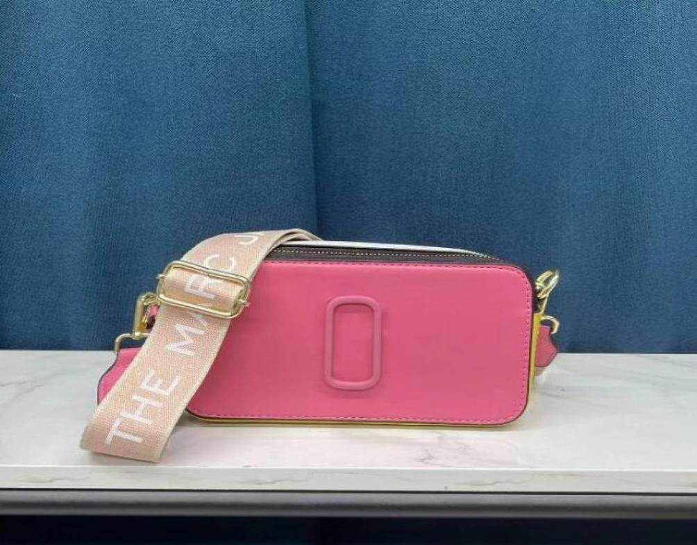 

Designer Fashion bag Ladie Handbag Famous totes Marc Jocos Snaps Camera Small Crossbody purse Women Shoulder Bags Messenger cro9304521, Watermelon