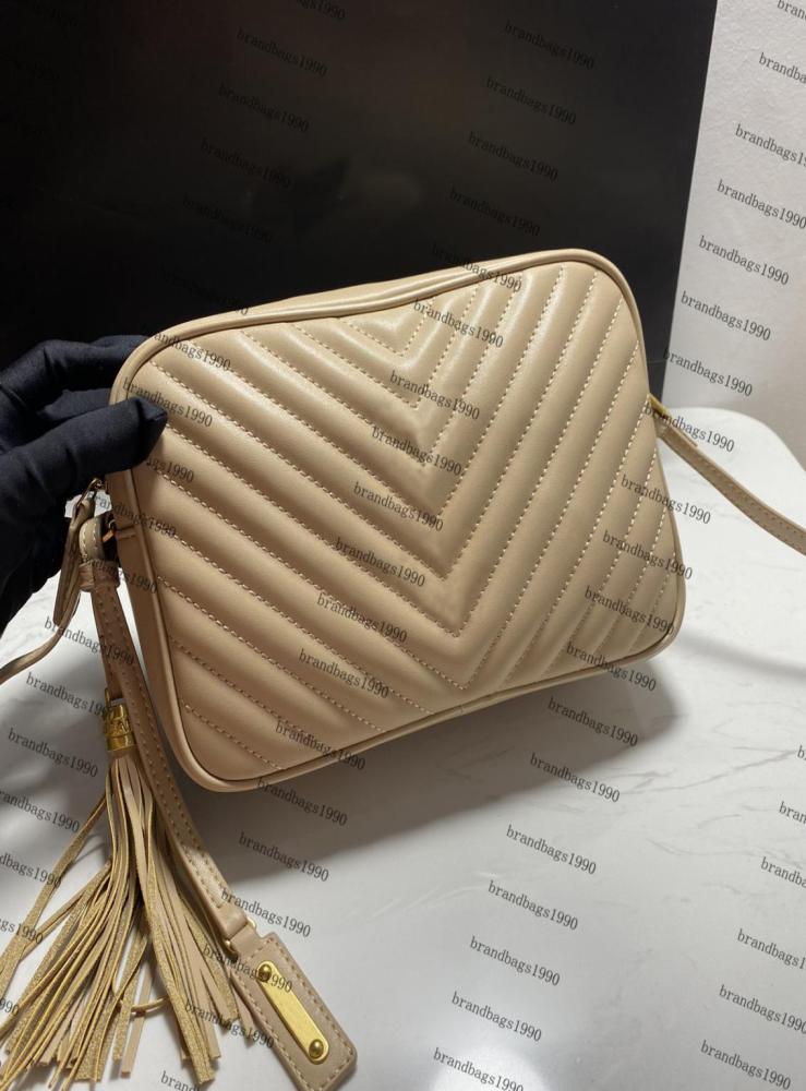 

Beige Genuine leather camera bags for women purse fashion shoulder bags cowhide handbag presbyopic card holder evening bag Cowskin4239942, Sky blue