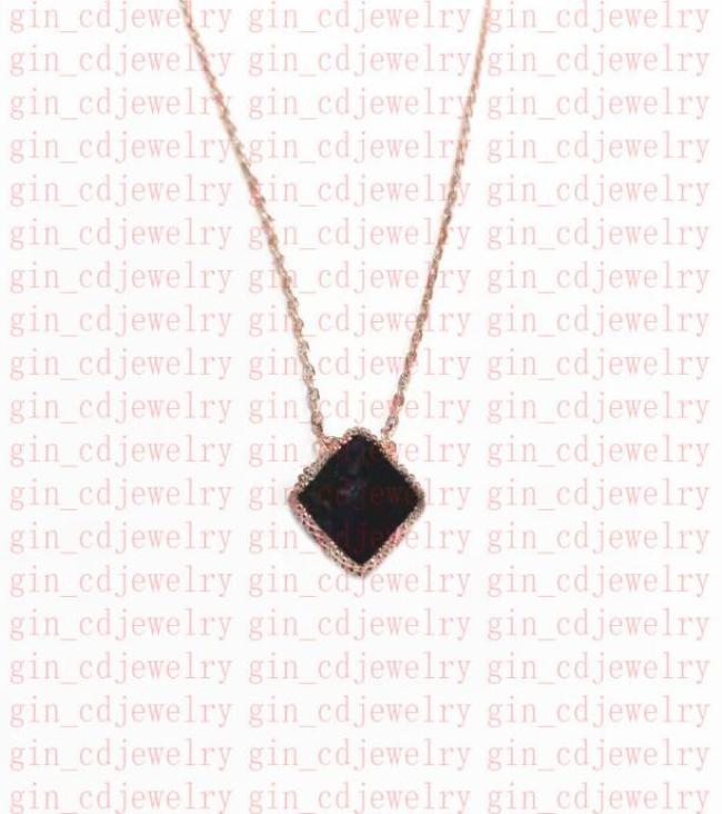 

Classic Lucky Clover Necklace Pendant Stainless Steel 18K Rose Gold Plated Ladies and Girls Valentine039s Day Mother039s Day4081979