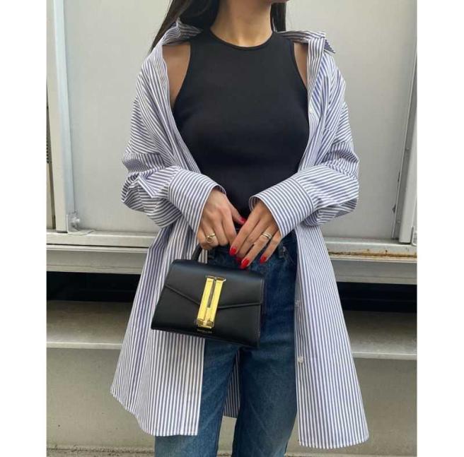 

Demellier Nano Montreal Doctor Bag Cowhide Mini Handheld Classic Crossbody Princess Bag5428174, Grey