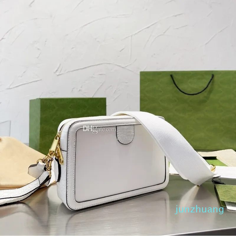 

2023 designer bag women's handbag luxury one shoulder fashion casual classic printed small square solid color alphabet zipper