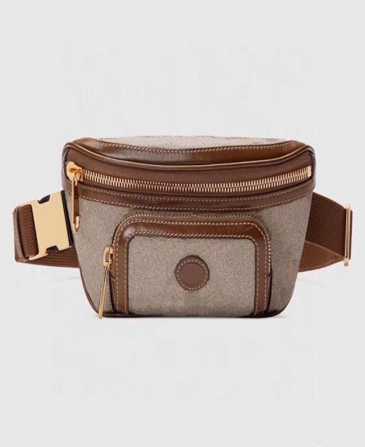 

Women Men Classic Designer Retro Waist Bag 682933 Unisex Collection Sporty Bags Bumbag Chest purses Fanny Pack5805462, White