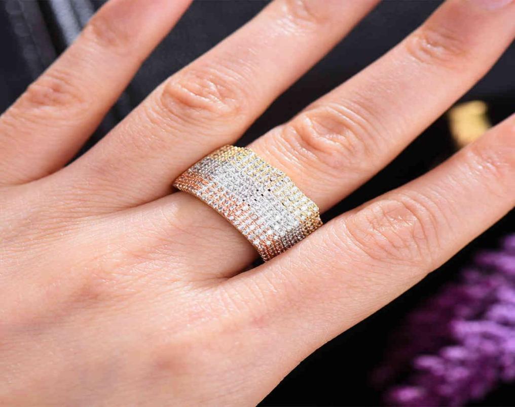 

Gorgeous Luxury Trendy Big Beach Rings for Noble women Bridal Wedding Party Anniversary Gift Jewelry 2021 wedding ring1403931