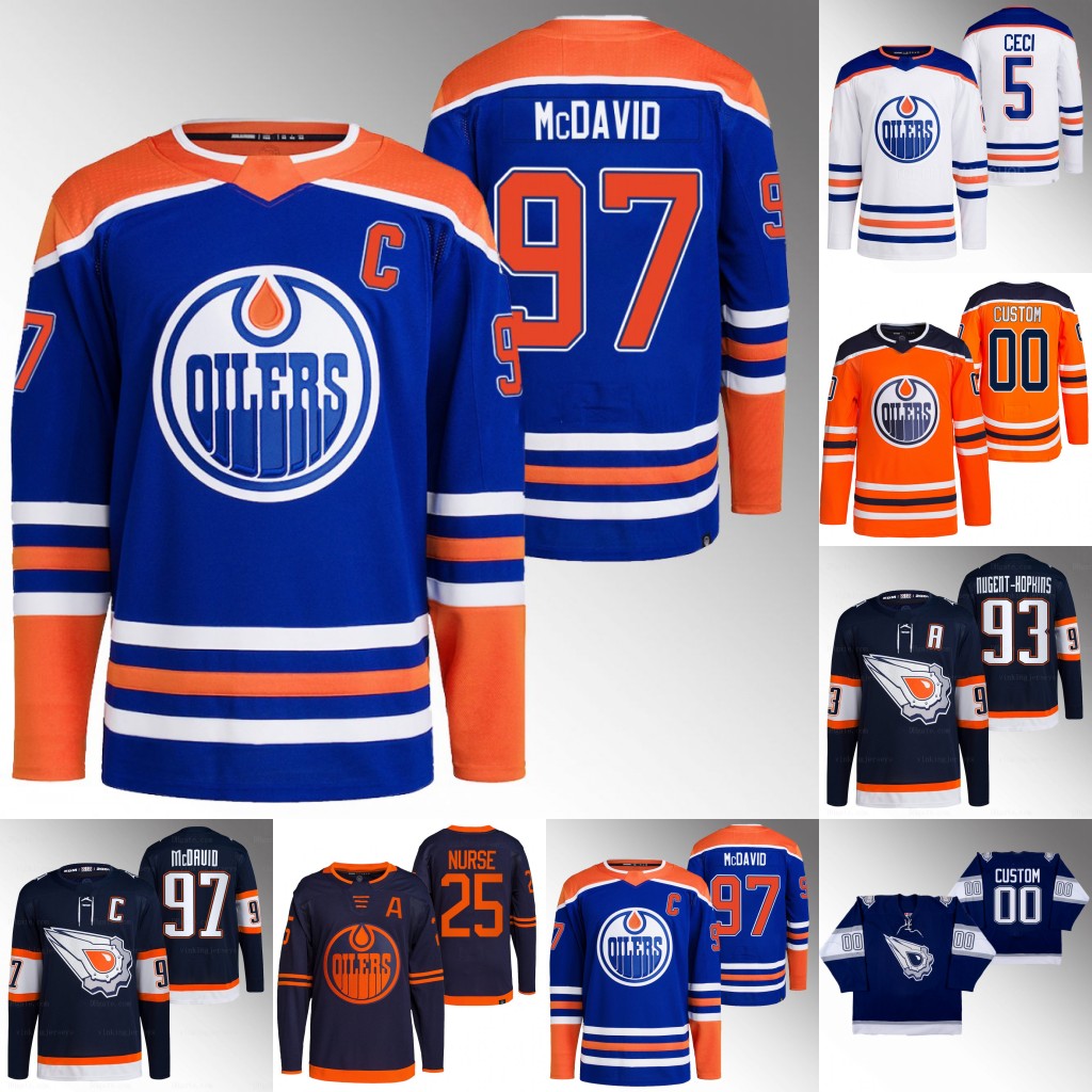 

Edmonton Wayne Gretzky Oilers jersey Evander Kane Connor McDavid Leon Draisaitl Ryan McLeod Evan Bouchard Tyson Barrie Oscar Klefbom Tyson Barrie Mike Smith, Green