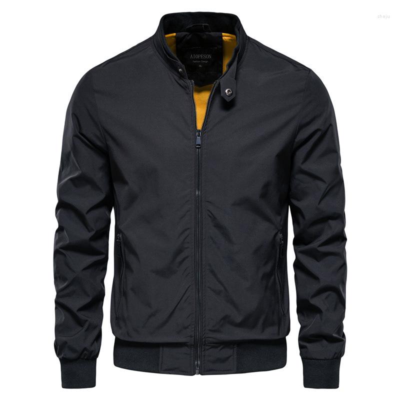 

Men's Jackets Autumn Men Vertical Collar Casual Korean Style Fashionable Slimming American Men's Jacket, 106