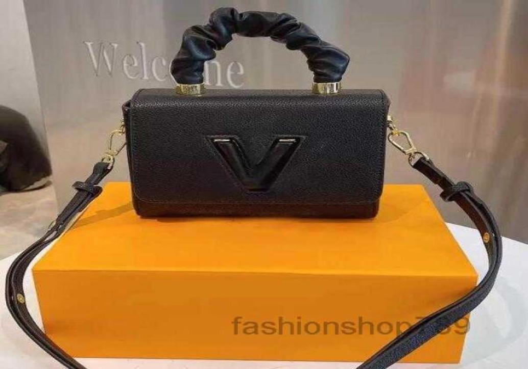 

Evening Bags Bag Crossbody Handbag Genuine Leather Classic Letter Scrunchie Handle Flap Messenger Bags Detchable Shoulder St9899933, Red