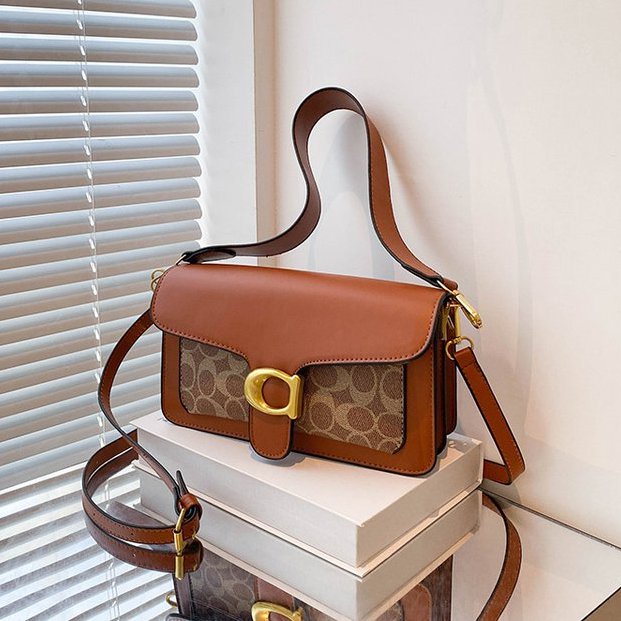 

women luxury baguette tote handbag tabby bags Genuine leather purse shoulder designer 10a bag fashion mens sacoche clutch chain crossbody beach mini messenger bags, Mon0gram brown