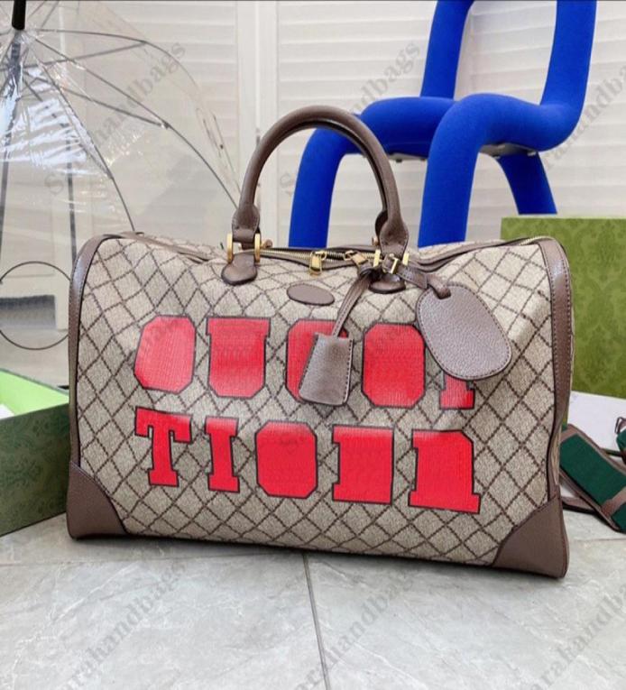 

5A Duffel Bags large capacity travel bag designer handbag men women luxury handbags with shoulder straps high quality cross body b4714956, Sky blue