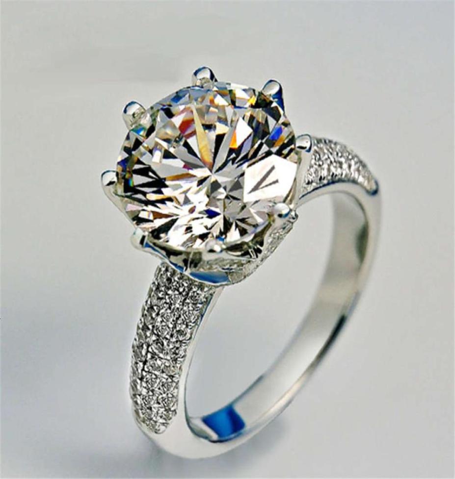 

HBP Shi Pei new luxury 10mm women039s diamond ring crown full of national style and fashion temperament4501831