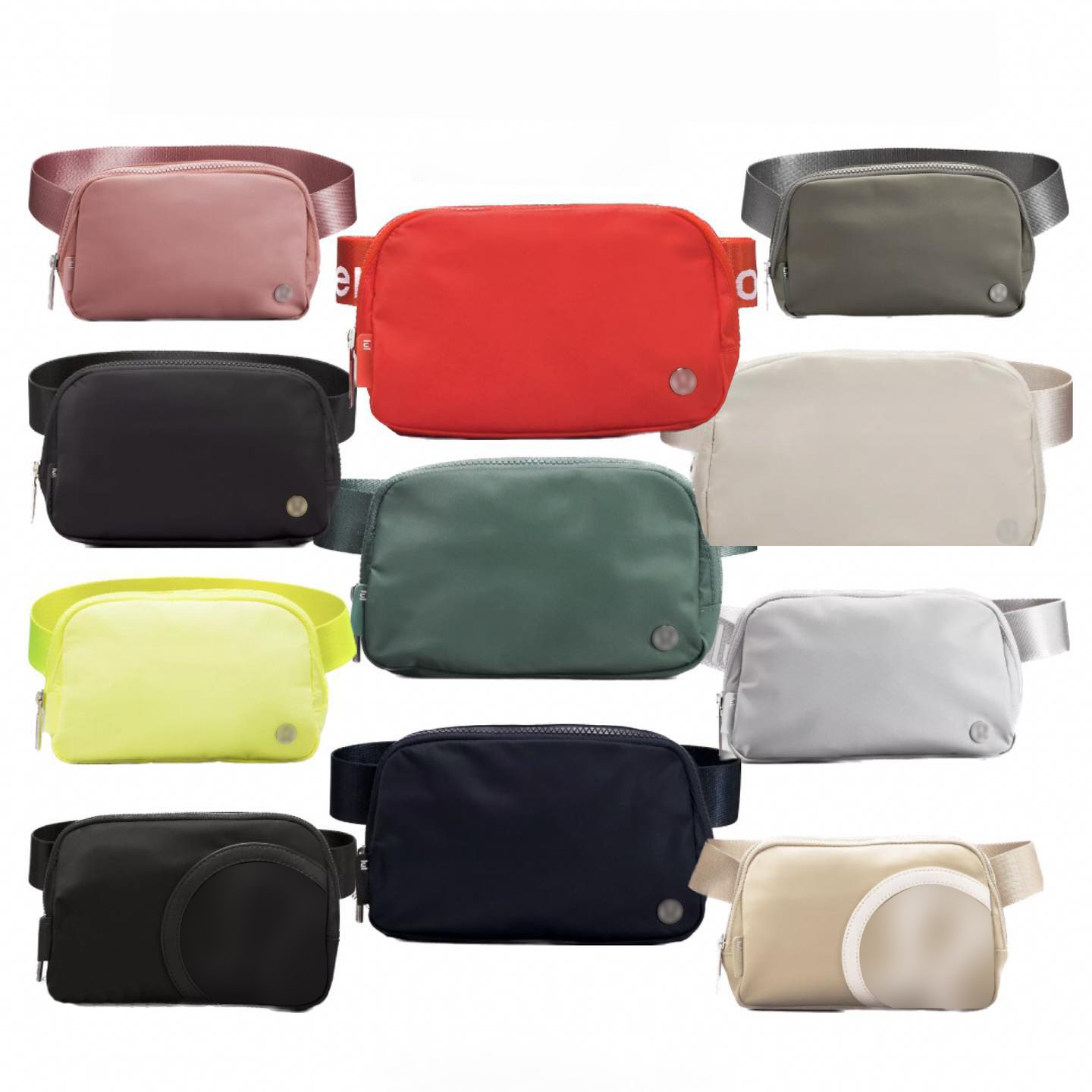 

Womens bum lululemen womens everywhere chest Bag Crossbody Luxury designer teddy yoga lulu belt bag bumbag nylon fanny pack mens handbag outdoor Shoulder Waist Bags, Upgraded version-purple