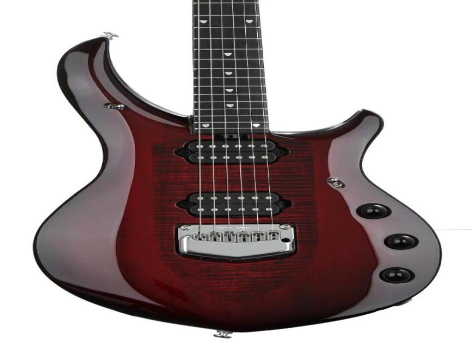

Custom 6 Strings John Petrucci Majesty Monarchy Royal Red Electric Guitar Black Hardware 2 Humbucking Pickups9870779