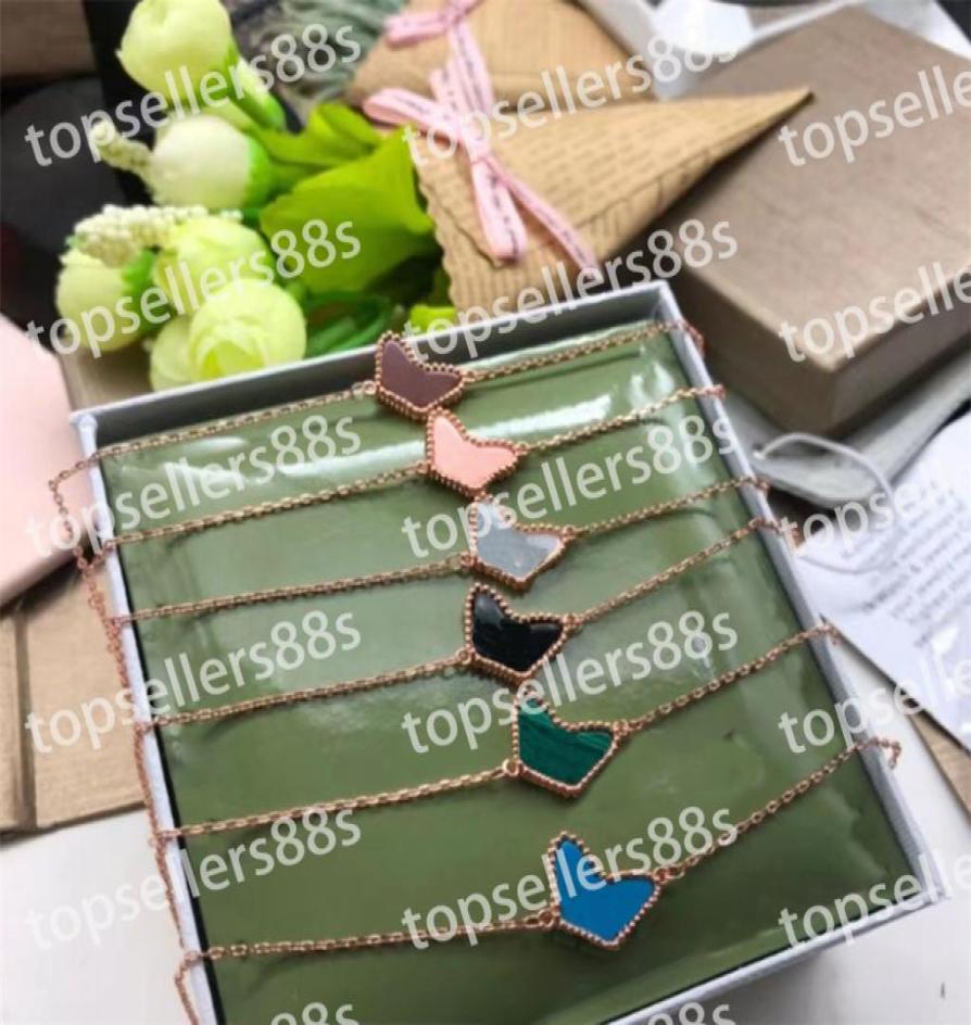 

Designer Jewelry Butterfly Bracelet female mens Clover Link Chain girlfriend temperament Fashion bracelets charms Bangle Anniversa3412979