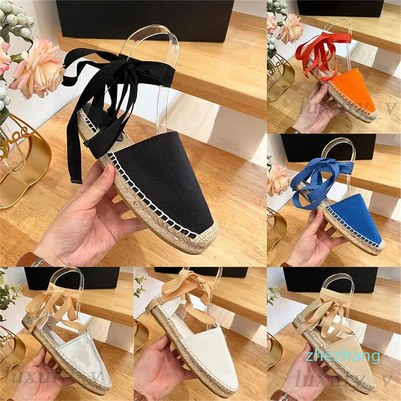 

2023-Designer Women Sandals Thick Sole Wedge High Heels Grass Woven Sole Sandals Cross Strap Summer Shoes Lady Platform Flip Flops, Color 5