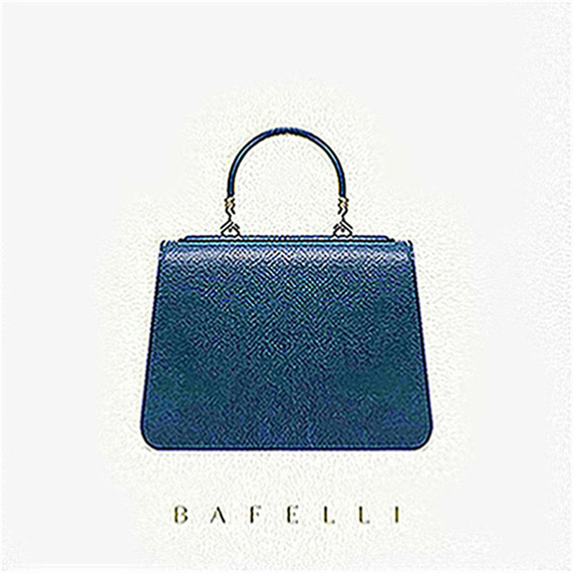 

B24 6-25 fashion Women Shoulder Bags Hand Printed tote bag Small new, Burgundy