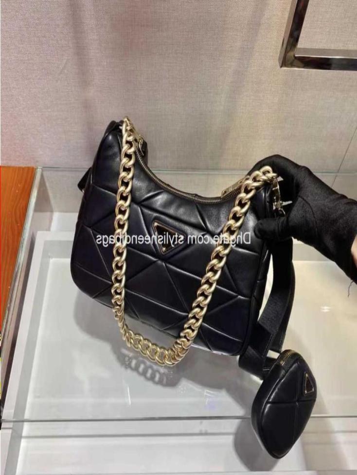 

Shoulder Bags Fashion Classic bag Messenger Bag Sheepskin Women Luxury Shoulder Bags Thread Designer Handbag Leather Handbags Mult2456645, Dark grey
