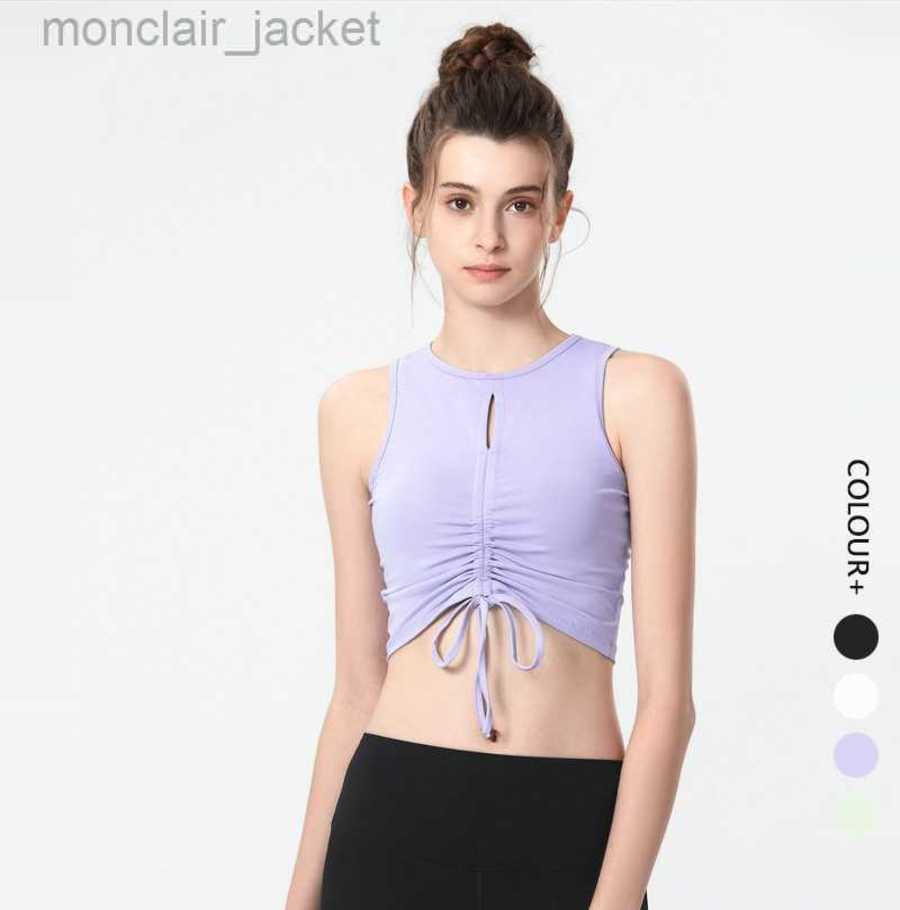 

Desginer Lulus Lemon Original New Female Yoga Suit Vest Bra Fitness Sports Back Strap Fashion Personalized Leisure Sling, Green