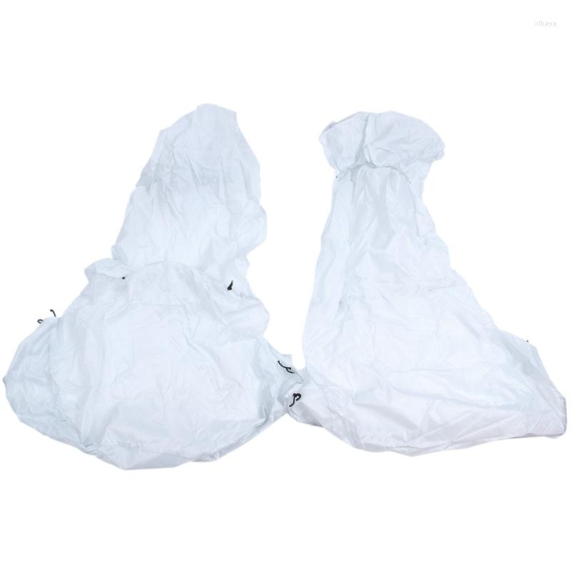 

Car Seat Covers 2pcs Universal Nylon Heavy Duty Waterproof Grey Front Protectors