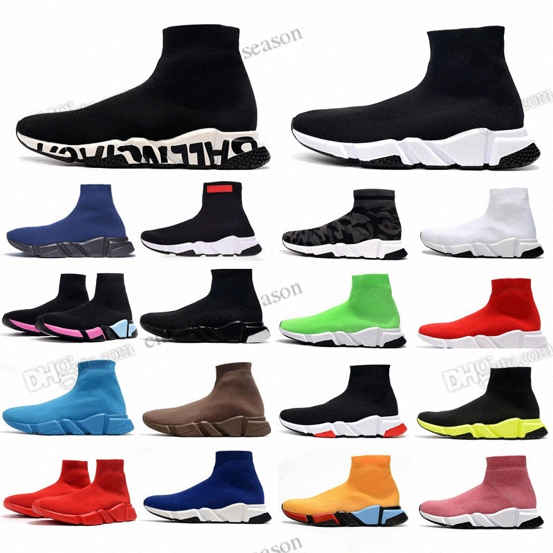 

Fashion designer socks speed 1.0 Casual shoes Platform mens runner black white sock shoe master womens Sneakers Classic speeds trainer sneakers 35-45 D2NQ#, 11