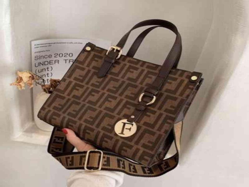 

50 OFF Factory Store Online Bag women texture fashion printing large capacity handbag Vintage shoulder bag versatile6067199, Brown