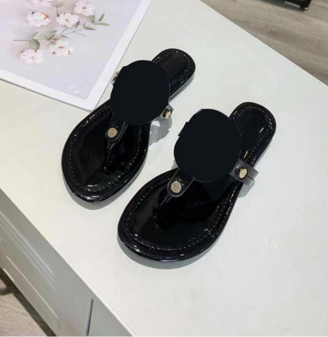 

2021 Fashion brand wonen sandals big size 3542 flipflops red sandals rubber sole with web strap women Slippers 8 color5368569, Orange