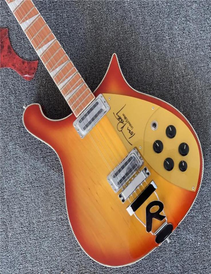

Neck Thru Body RIC 660 12 String Cherry Sunburst Tm Petty Electric Guitar Gloss Varnish Red Fingerboard Checkerboard Bindin4206104