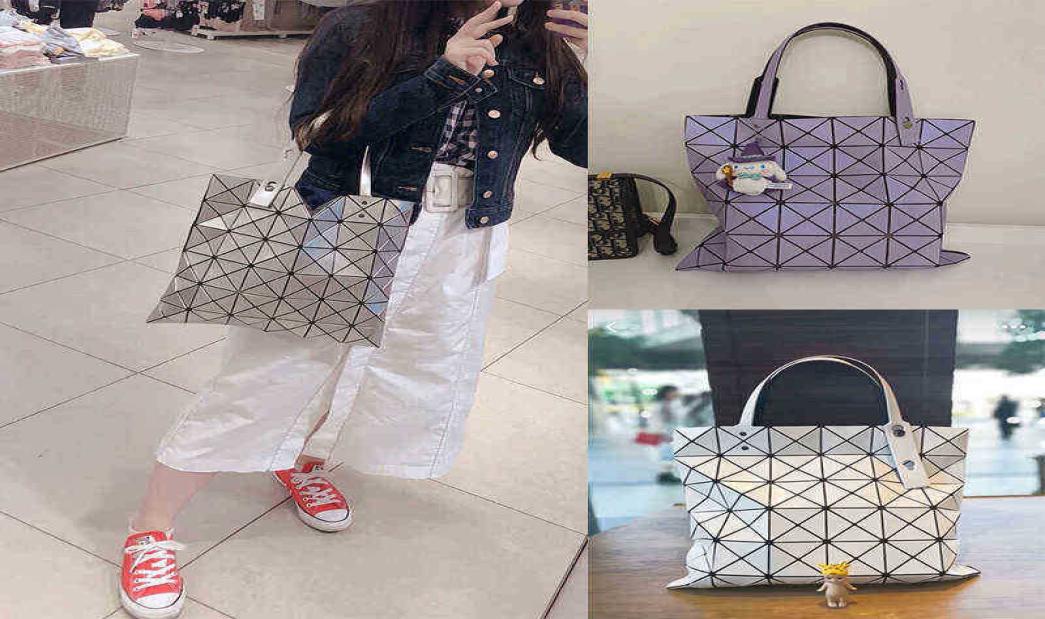 

Evening bag High quality Fashion Tote Bag Geometric Shoulder Diamonds Japan 6grid large Handbag Spring and Summer Designer 2022062640928, Black