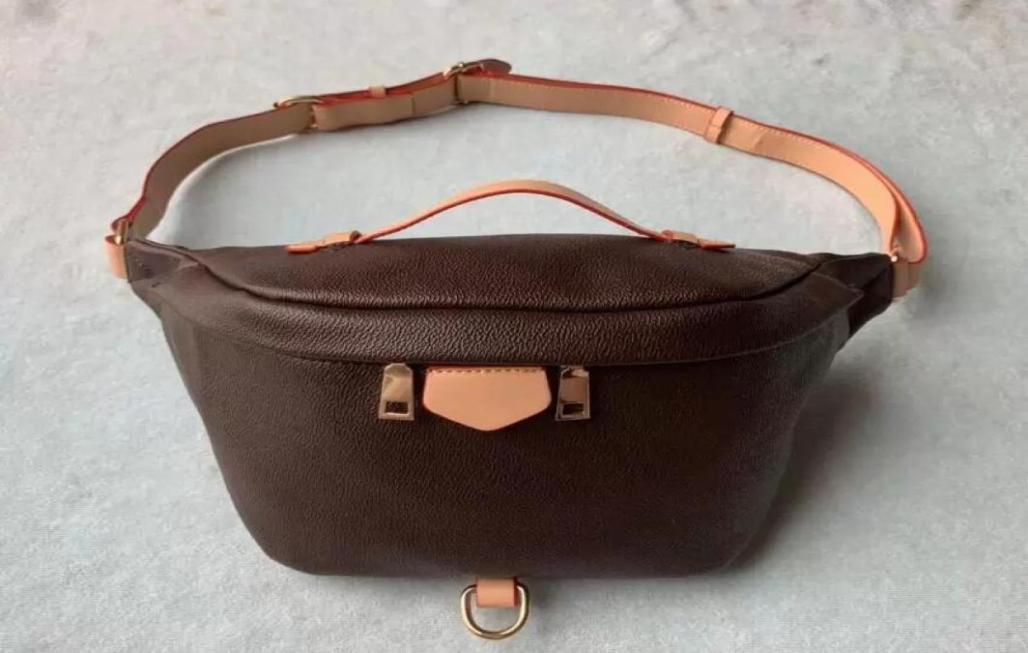 

2022 Women men Newest Stlye Famous Bumbag Cross Body fashion Shoulder Bag brown Waist Bags Bum Unisex Bags M436444445260