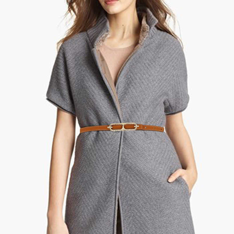 

Designer Belt Women's Fine Fit Skirt H Family Reversible Kelly Suit Pants Versatile DecorativeNAH0