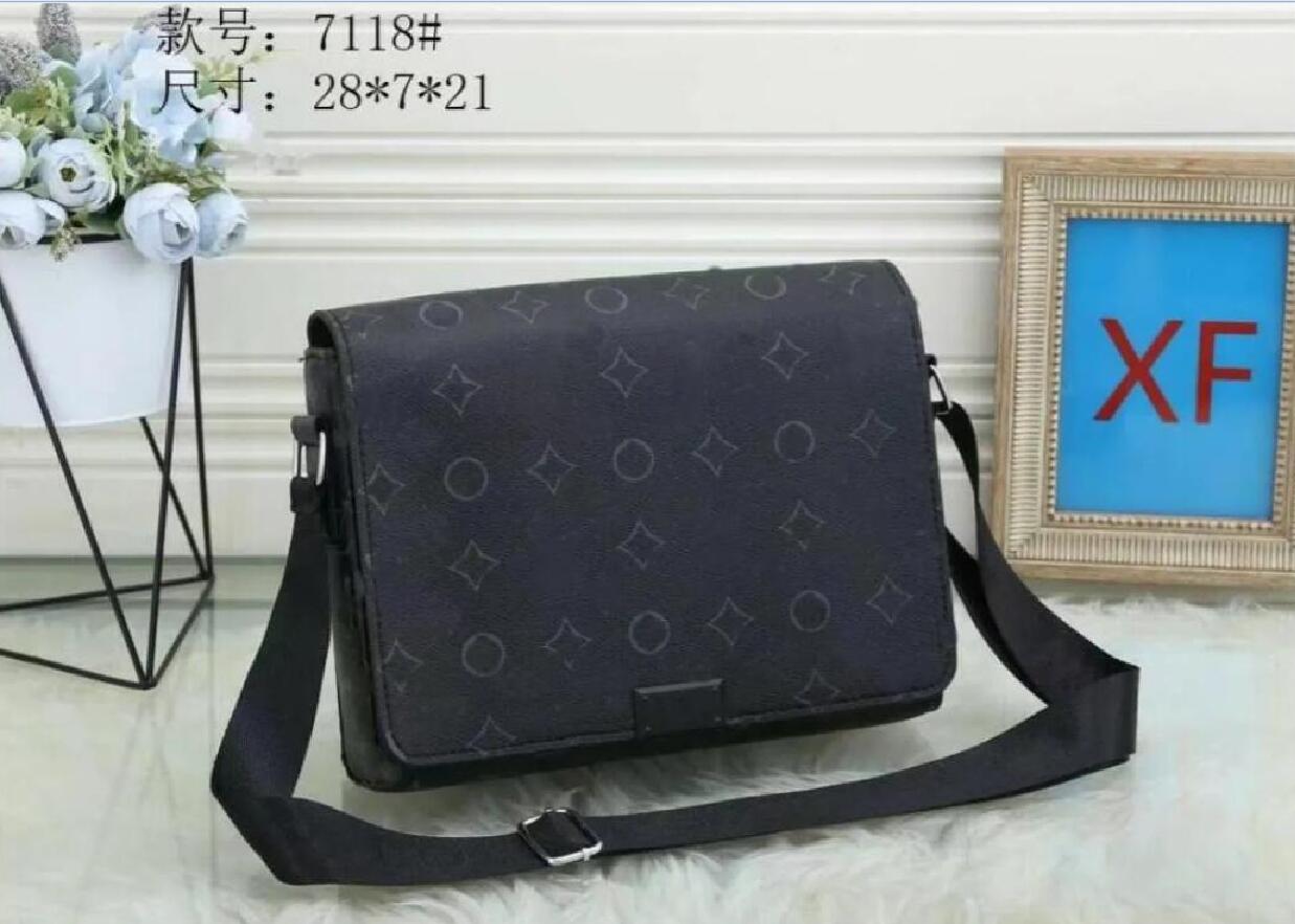 

DISTRICT PM Designer Bags High-end designer Men messenger cross body school bookbag Men Messenger Bag Shoulder Crossbody Bags Lady Totes briefcase Man's bag Purse, Brown flower#7118