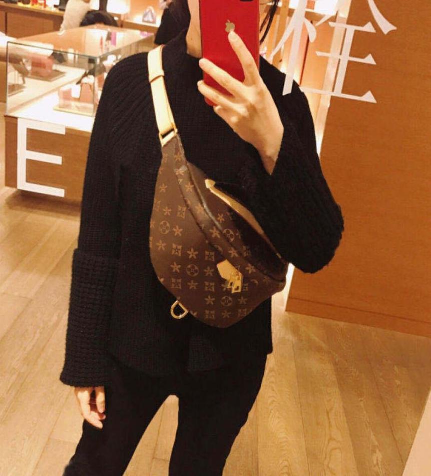 

Designers Luxury Waist Bags Cross Body Newest Handbag Famous Bumbag Fashion Shoulder Bag Brown Bum Fanny Pack M44336 436449481502, Sky blue