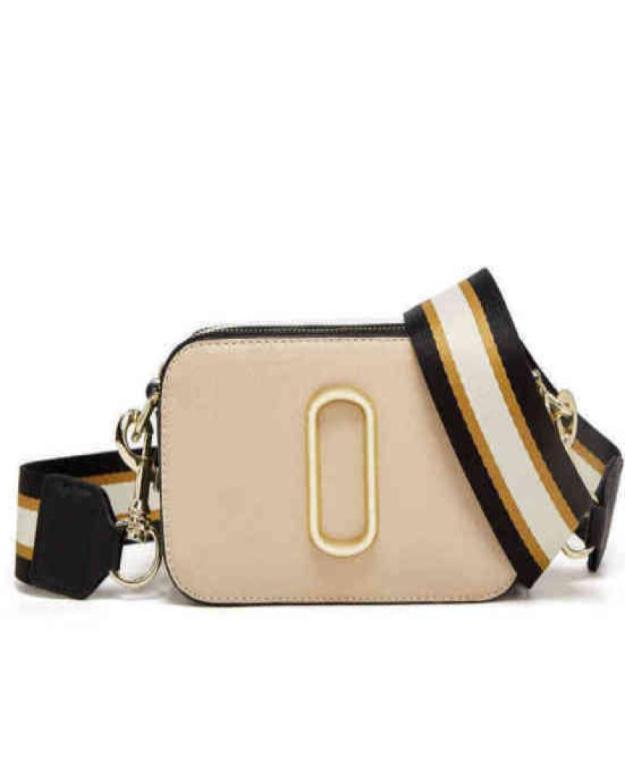 

Crossbody Bags Designer Bag Korean version texture women039s Wallet m wide shoulder strap J fashion color matching camera Singl1409927, Yellow