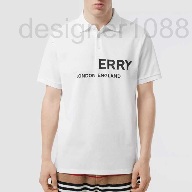 

designer Casual Polo Shirt Men Short-sleeved Tshirt Burb Designer Cotton Sweatshirt Pullover Tee 4xl 5xl hoodie C7QT, White