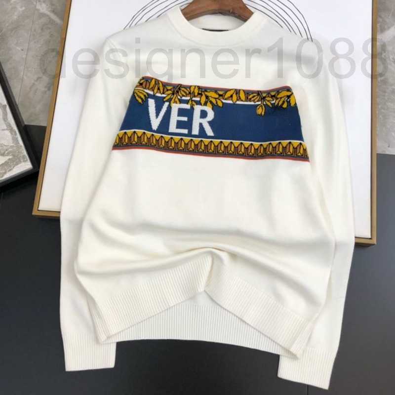 

designer High quality sweater mens knitted pullover shirt casual man wool sweaters Medusa embroidered sweatshirt women bottoming shirts UCLF, Black