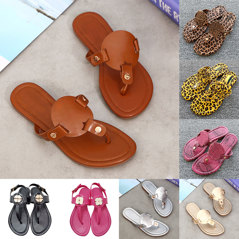 

designer sandals Miller Metallic Snake Embossed Leather Sandal tory burchs flats women slides sliders luxury slippers tories flip flops sneakers outdoor shoes, Item #17