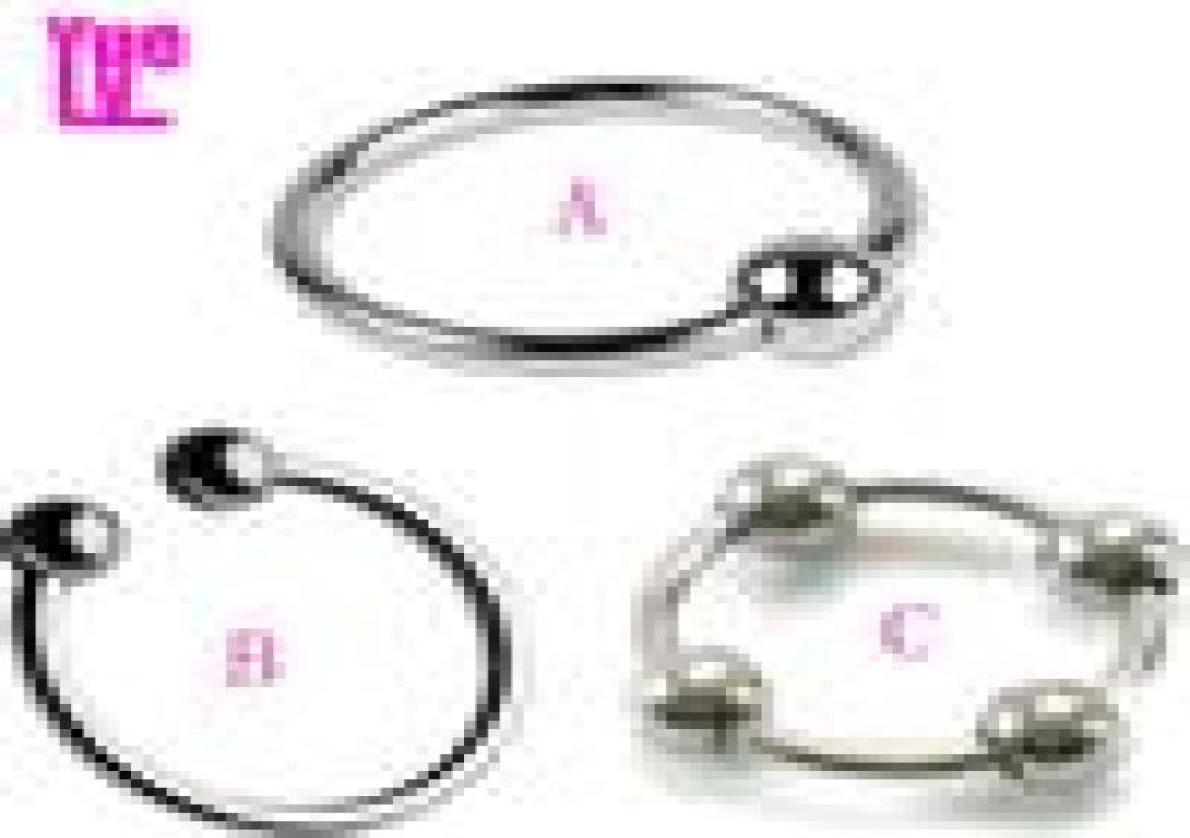 

YUELV 3 Style Metal Glans Ring With Beads Male Chastity Device Locking Sperm Cock Ring Penis Delay Ring Sex Toy For Men Cockring8944210