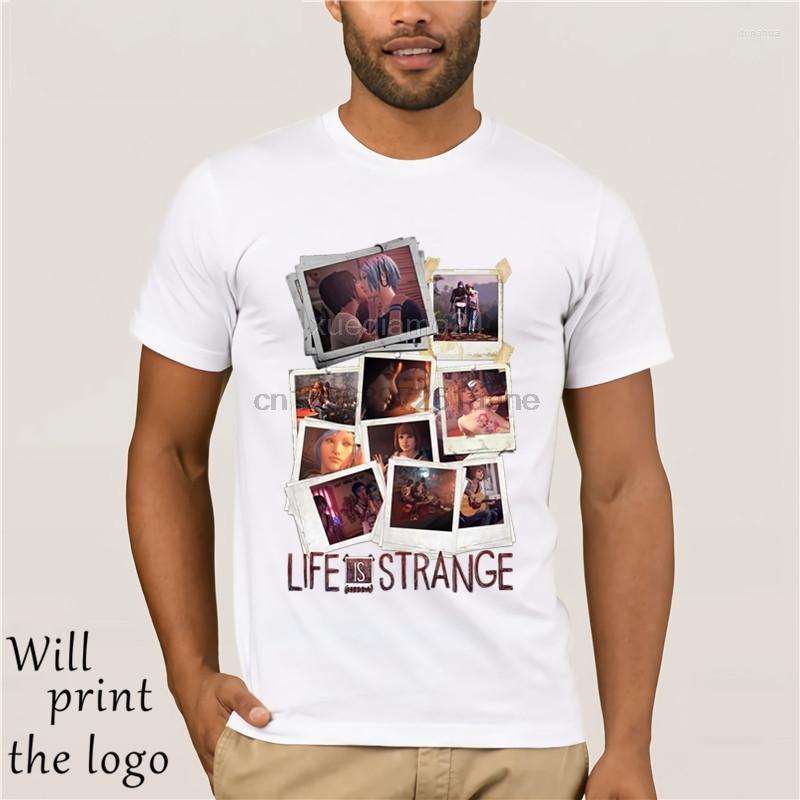

Men' T Shirts Life Is Strange T-shirts Funny Man Elegant Round Neck Shirt Game T-shirt Oversize, Men-darkpurple