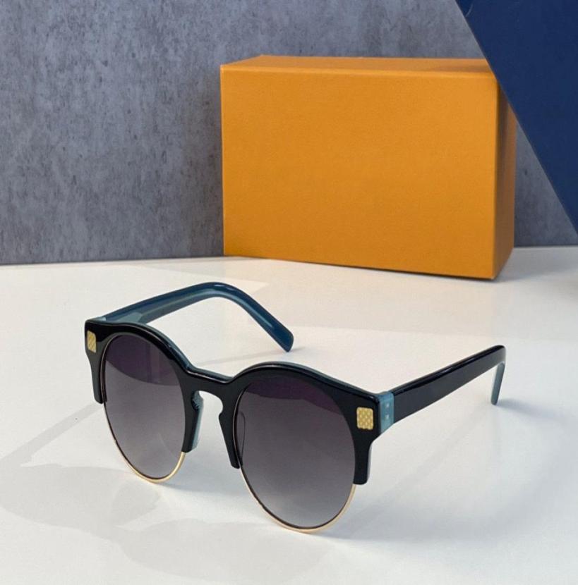 

Sunglasses For women and men Summer style AntiUltraviolet 0738 Retro Plate oval Full frame fashion Eyeglasses Random Box3314905