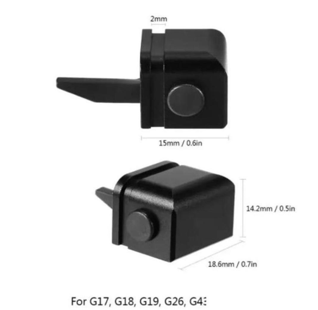 

Others Tactical Accessories Tactical Adjustment Aluminium Alloy Matic Selector Switch For Glock171819 Sear And Slide Modificat3317972, Green