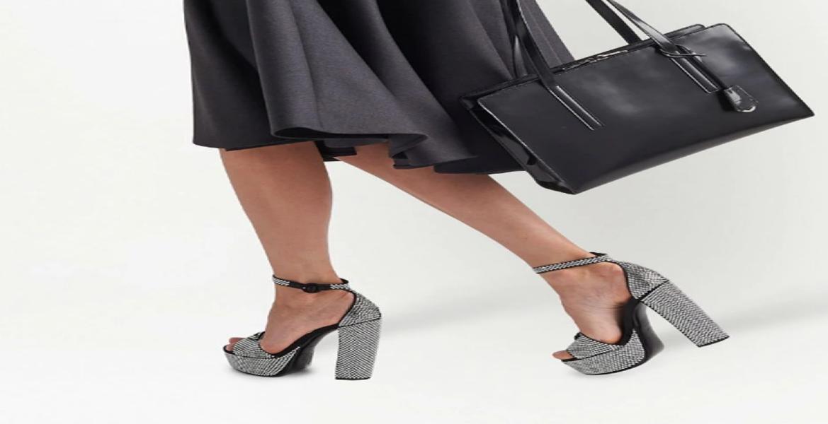 

Womens Summer Fashion Crystal Studded Satin Platform Sandal High Block Heel Elegant Rhinestone Bling Shoes Open Toe Ankle Strap2130051, Brown